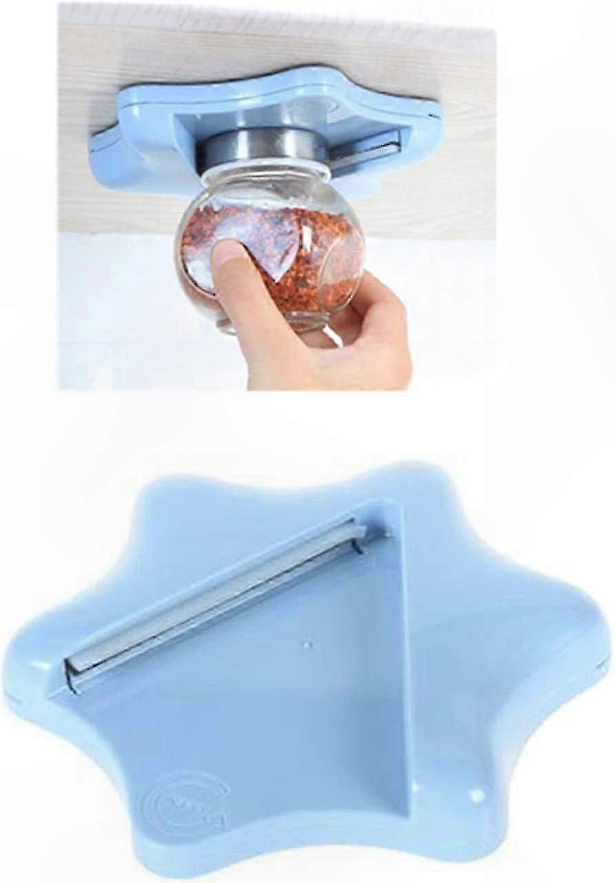 Compact Can Opener for Kitchen Cabinets, Multi-Function Bottle and Glass Opener Tool for Home Use