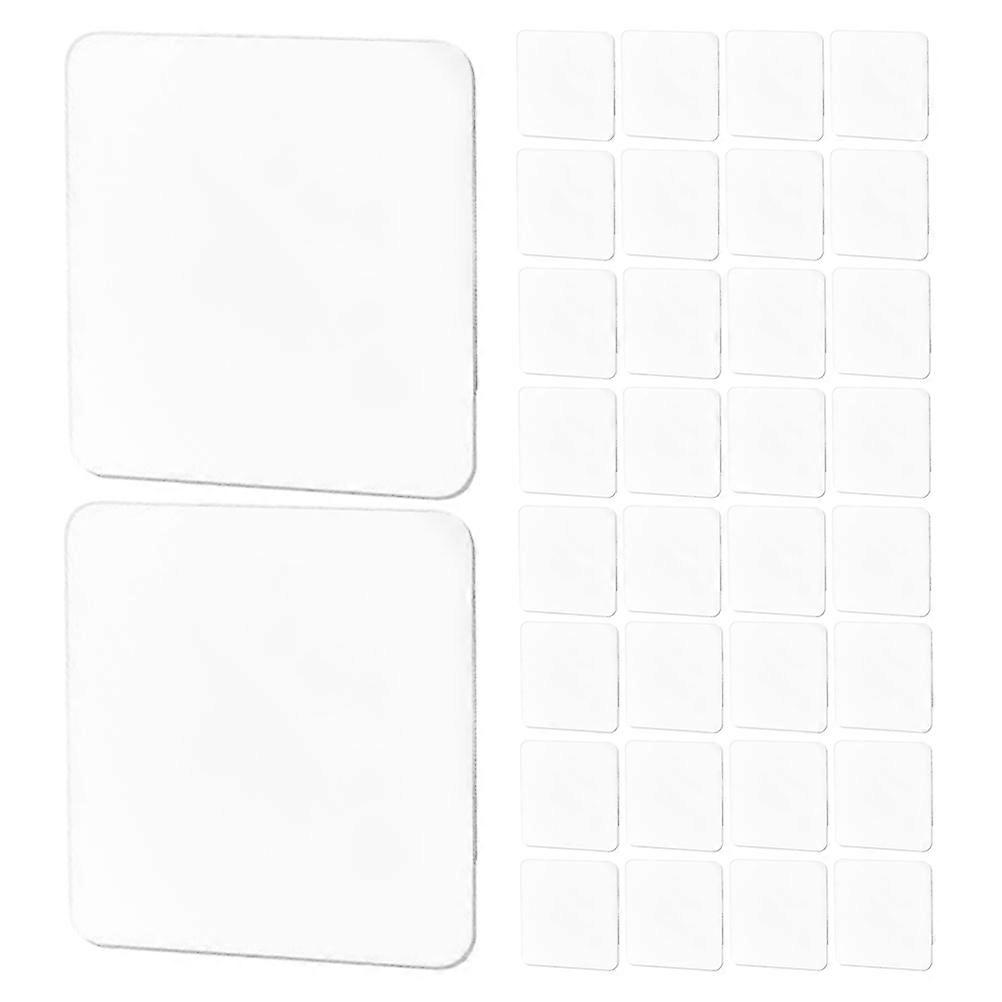 Double Sided Craft Tape Acrylic Adhesion Clear Stickers Pads 150Pcs
