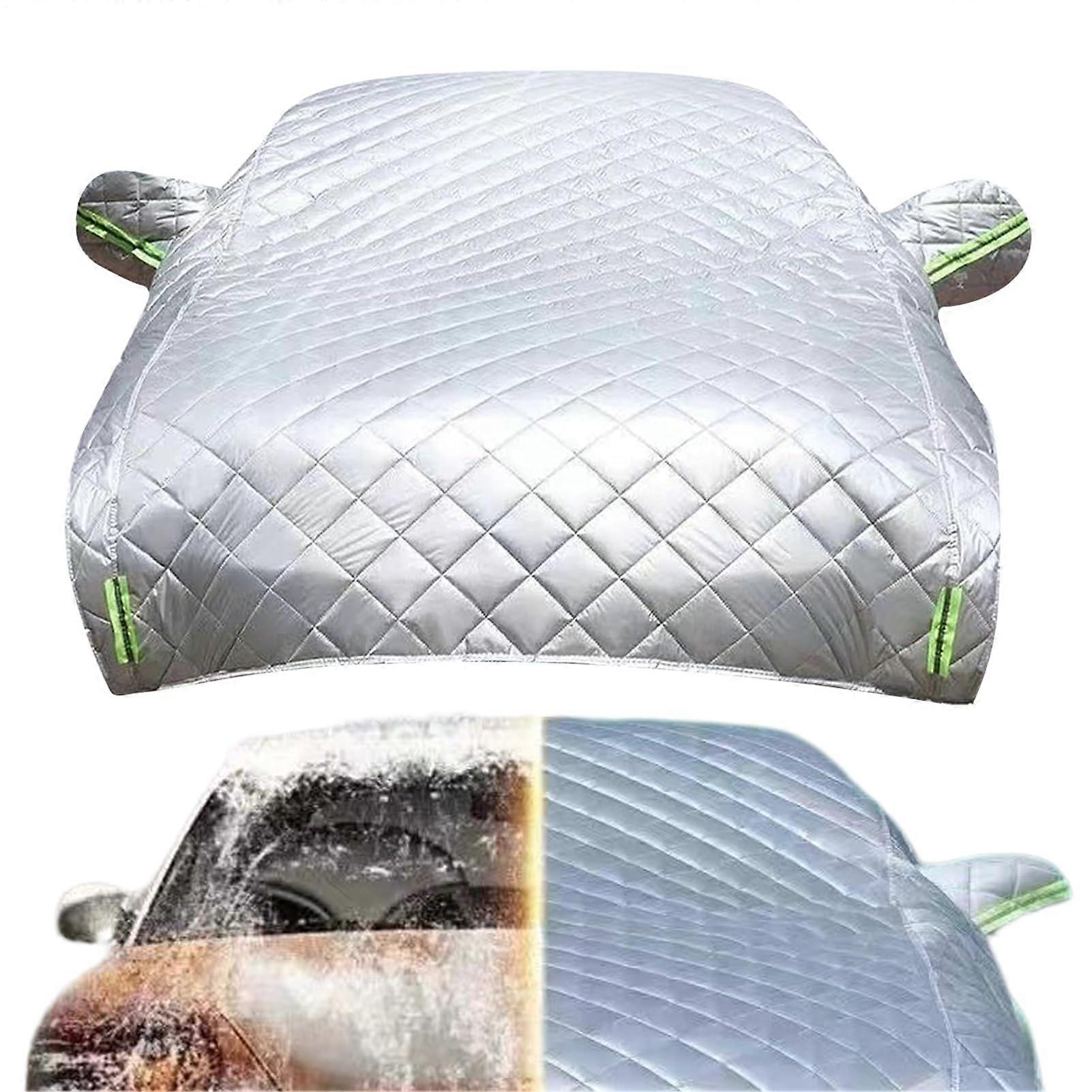 Winter Car Cover Polyester, Weatherproof for Rain and Snow, Adjustable Straps, Frost Protection, Universal Fit