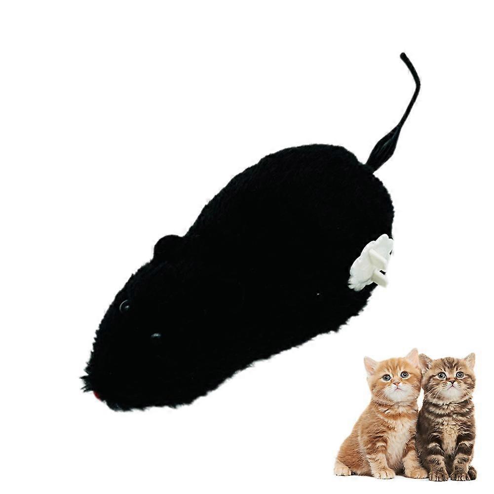 Clockwork Mouse Pet Toy Wind Up Interactive Fun Exercise for Cats Dogs Play