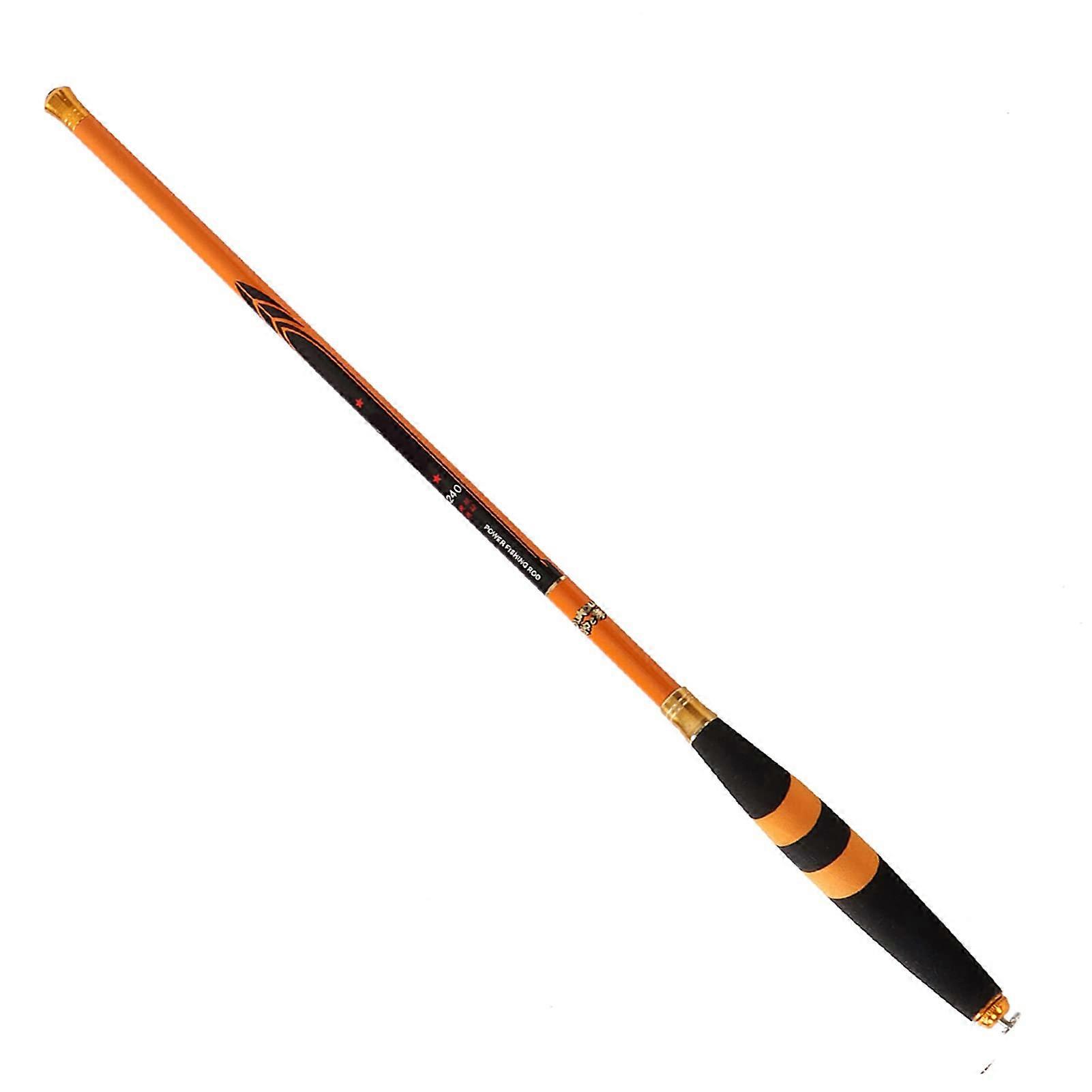Mini fiskespö, Bärbart fiskespö för fiske för resor (2,4 meter)