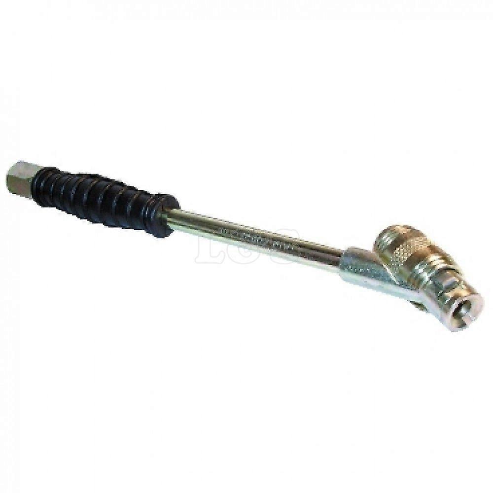 Twin Clipon Tyre Inflator Open Ended