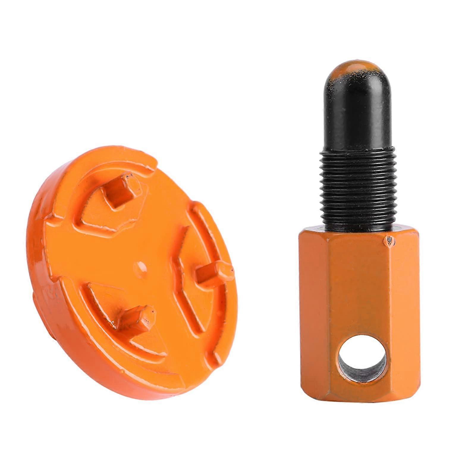 Universal Piston Stop Tool, Professional Chainsaw Clutch Flywheel Removal Kit for 2Cycle Engines Crankshaft Locking Tool