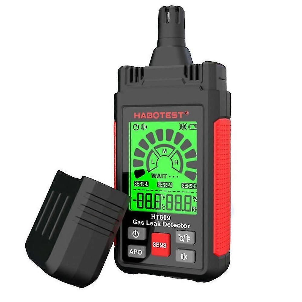 Ht609 Natural Gas Leak Detector Combustible Gas Detector Methane Liquefied Gas Leak Alarm Detect Combustible Gases