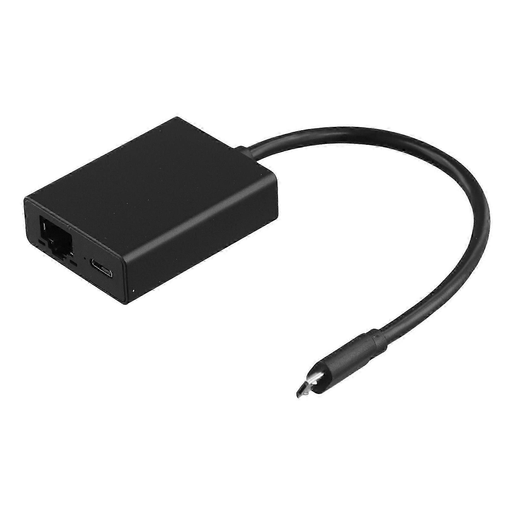 Ethernet-adapter för liten dator med RJ45-port och 4K LED