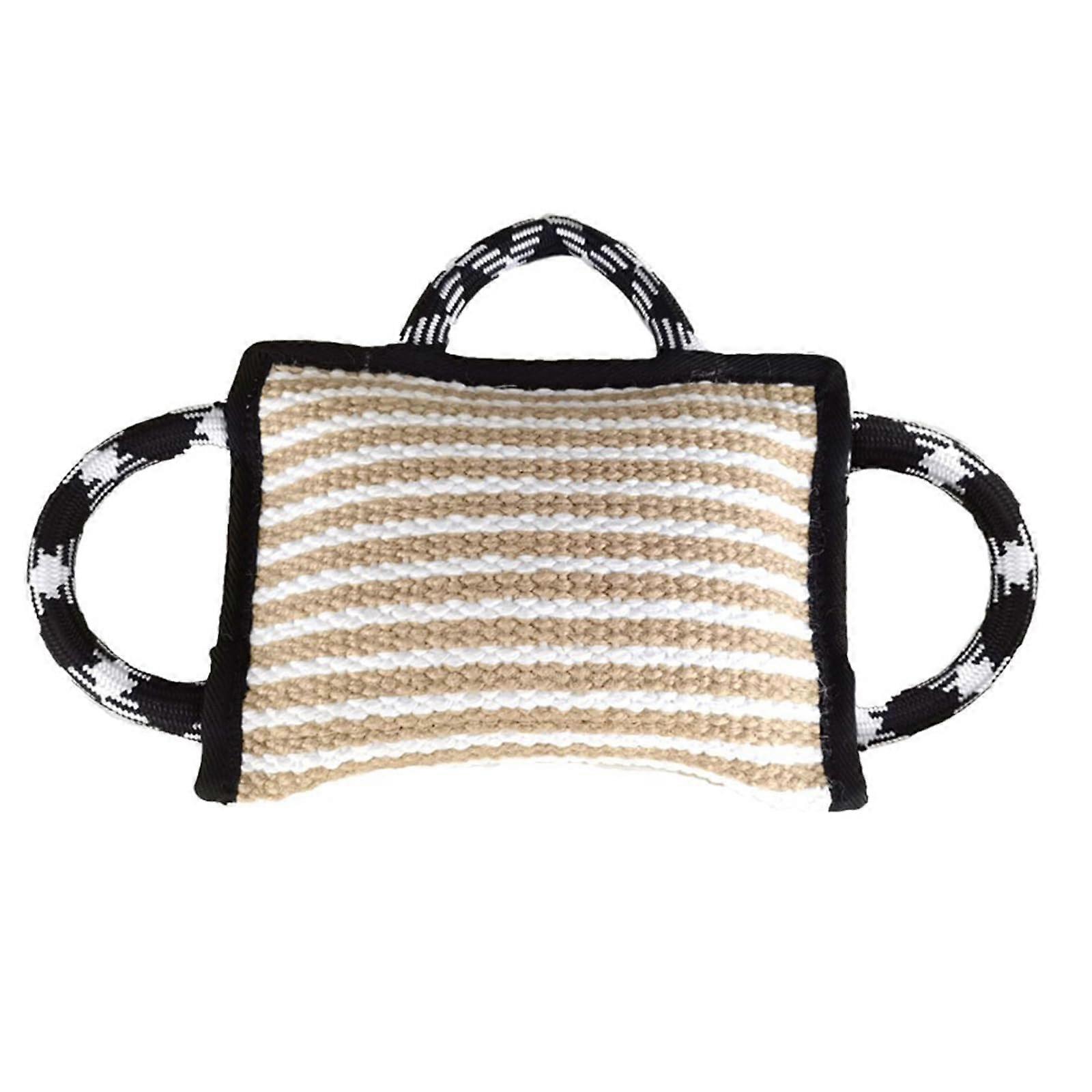 Dog Tug Pillow Toy Durable Tear-Resistant Fabric For Indoor Use And Training Playgrounds