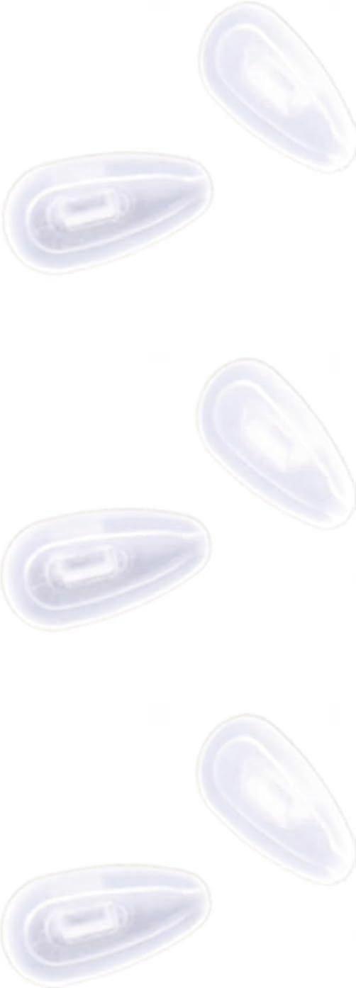 Replacement Silicon Rubber Nose Pads Buds Pieces for Compatible w Oakley EyeA