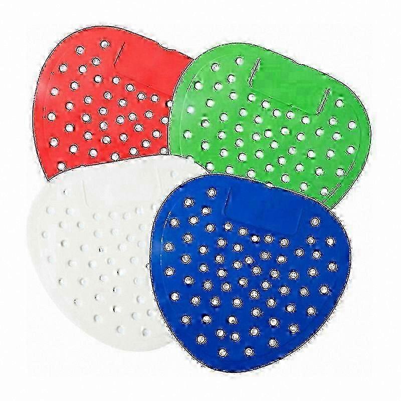 12-Pack Urinal Deodorizer Mats with 4 Color Options Sunflower Design Premium Quality for Restroom Use