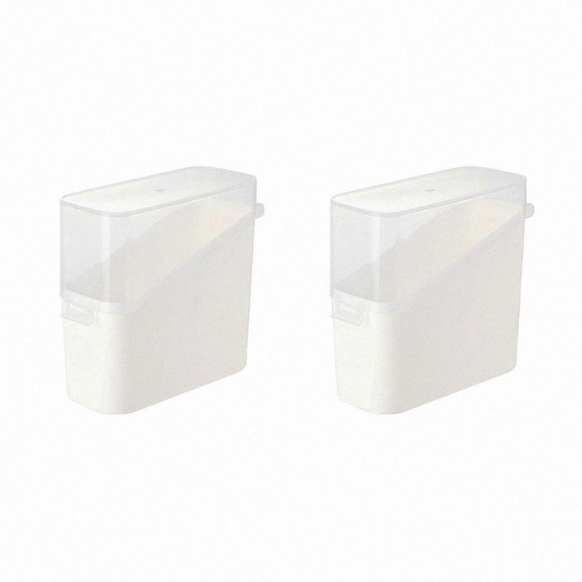 Cheese Slice Storage Container,Cheese Slice Holder Tea Bag Organizer Box Airtight Food Keeping Box Container