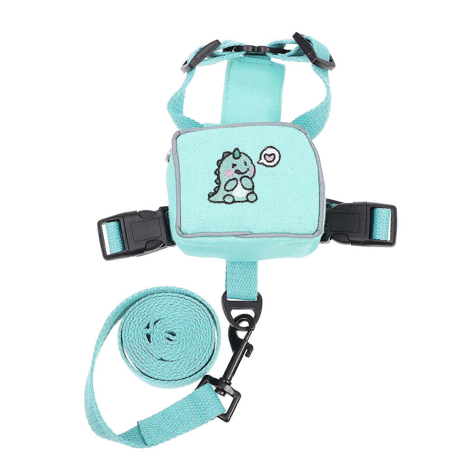 Dog Backpack Harness with Leash – Comfortable, Wear Resistant Design for Outdoor Walks and Adventures – Suitable for Dogs and Cats