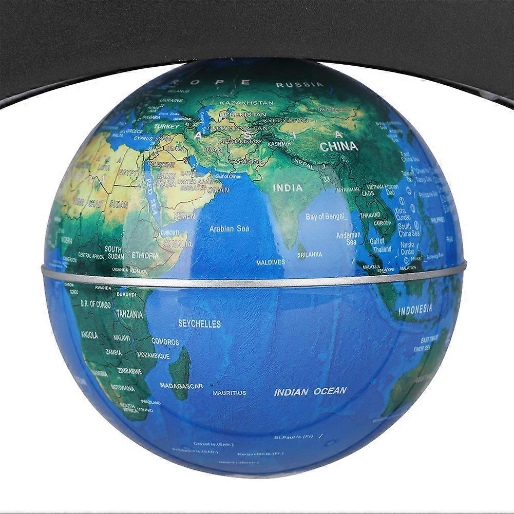 Electronic Magnetic Levitation Globe 8.7cm with LED Light Blue