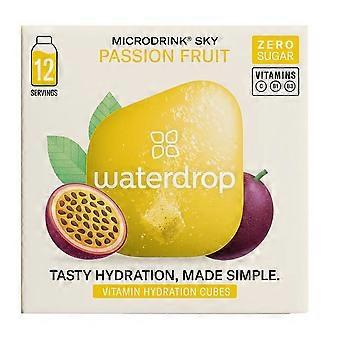 Waterdrop Passion Fruit Microdrink - Hydration Cubes 12 capsules - 4 Pack