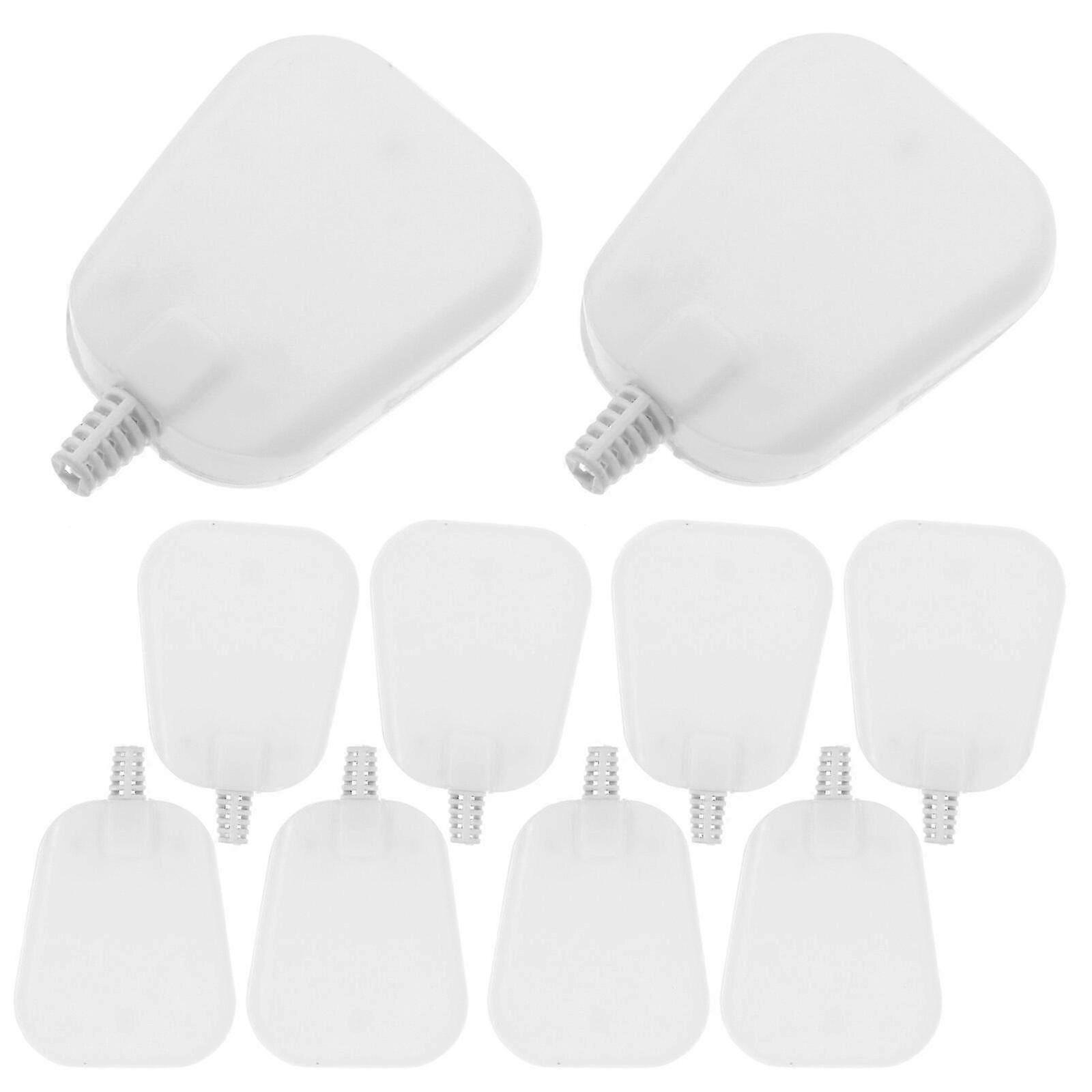 10pcs Plastic Electrical Junction Box for Double Control Wire Connections, Cable Joints & Wiring