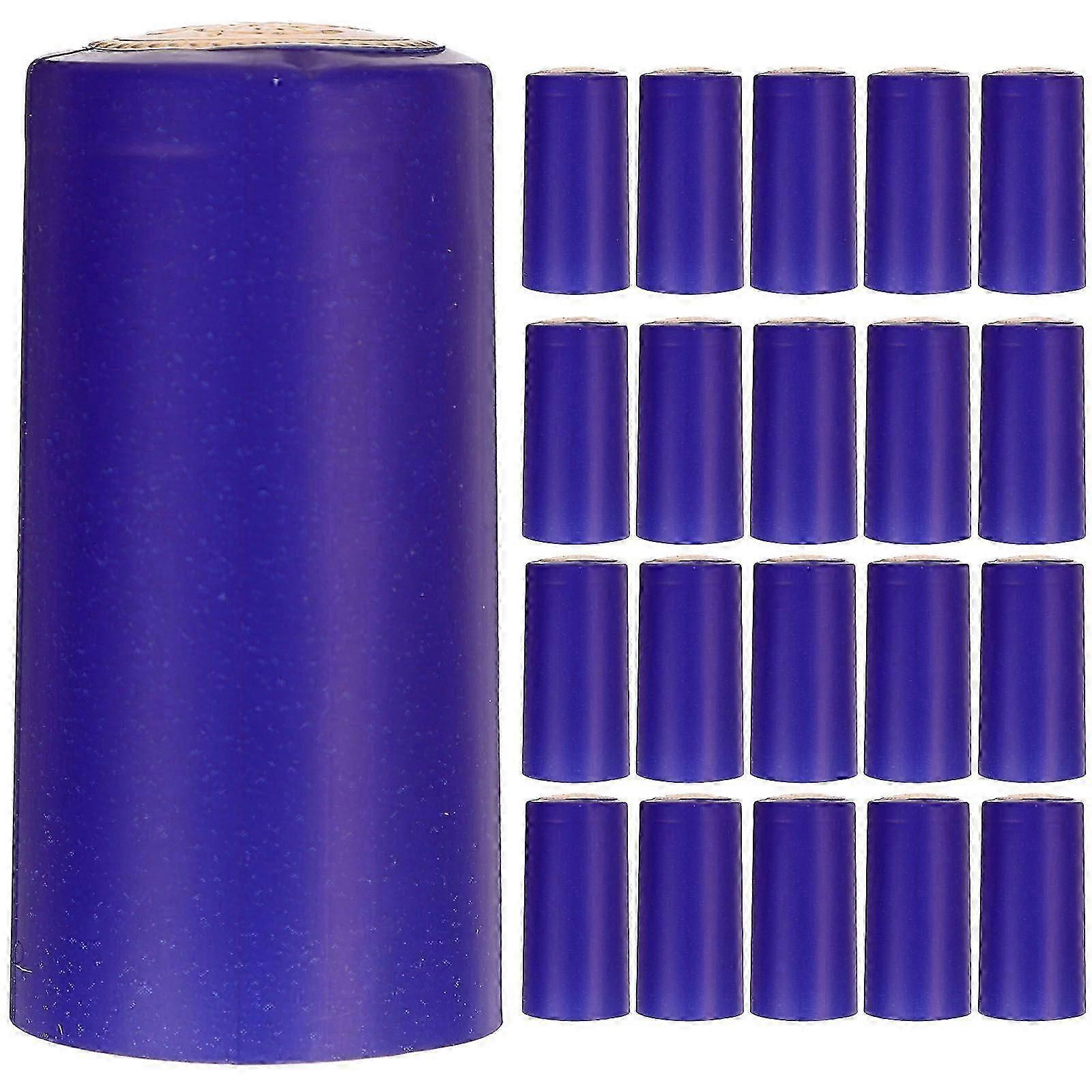 50pcs Wine Bottle Shrink Caps Heat Shrink Caps Wine Shrink Wraps for Wine Cellars Home-Yvan