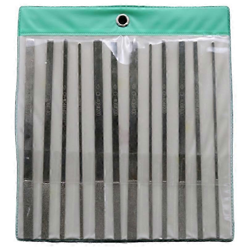 Needle File for 12 Pieces of 180mm Taper Diamond File -400 Die Sinker
