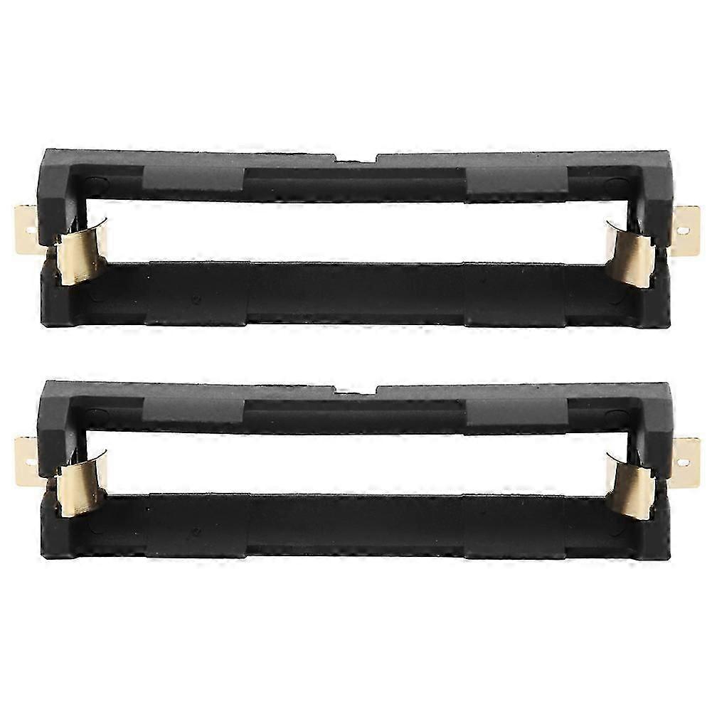 2Pcs Single Battery Holder Box Storage Container for SMD 18650 DIY Charging Power Supply