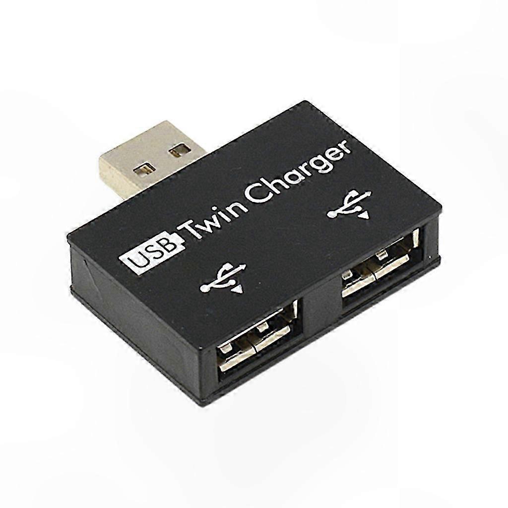 Dual USB Port Splitter Adapter for Laptop and Computer