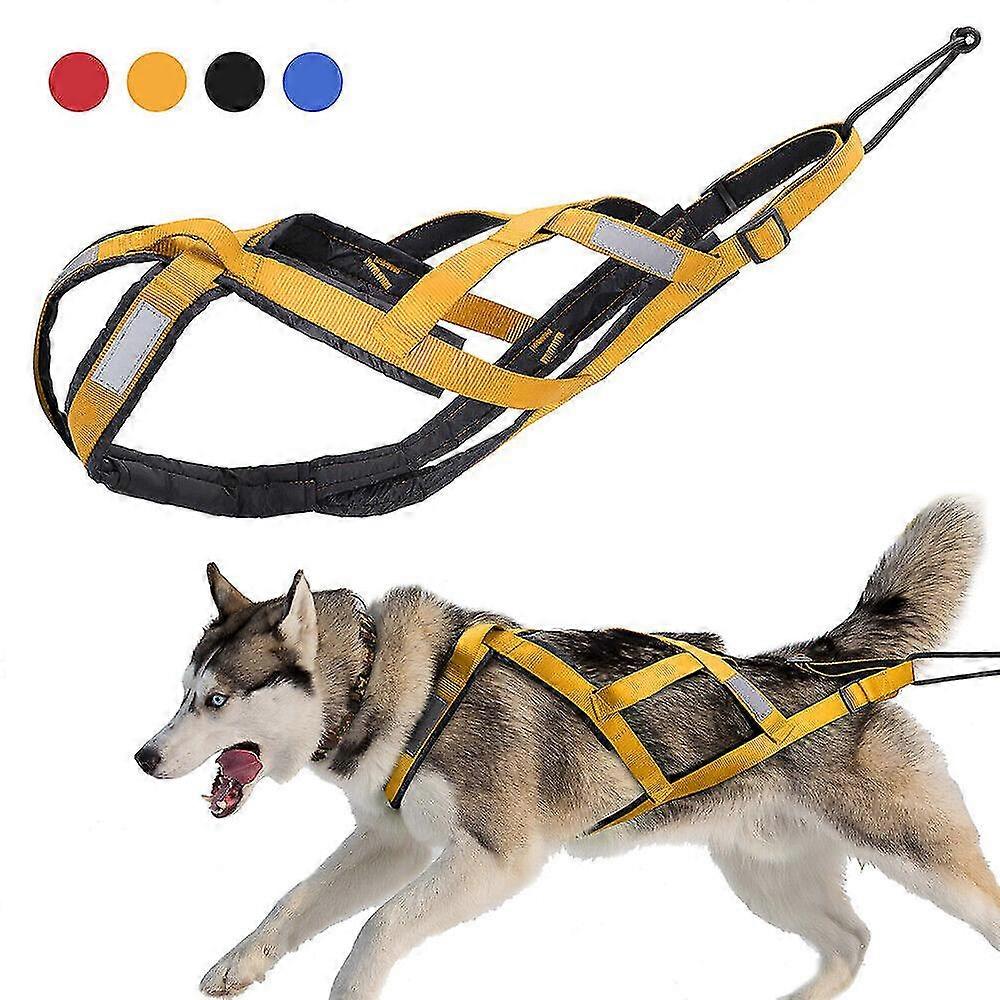 Reflective Dog Harness for Training and Weight Pull Activities