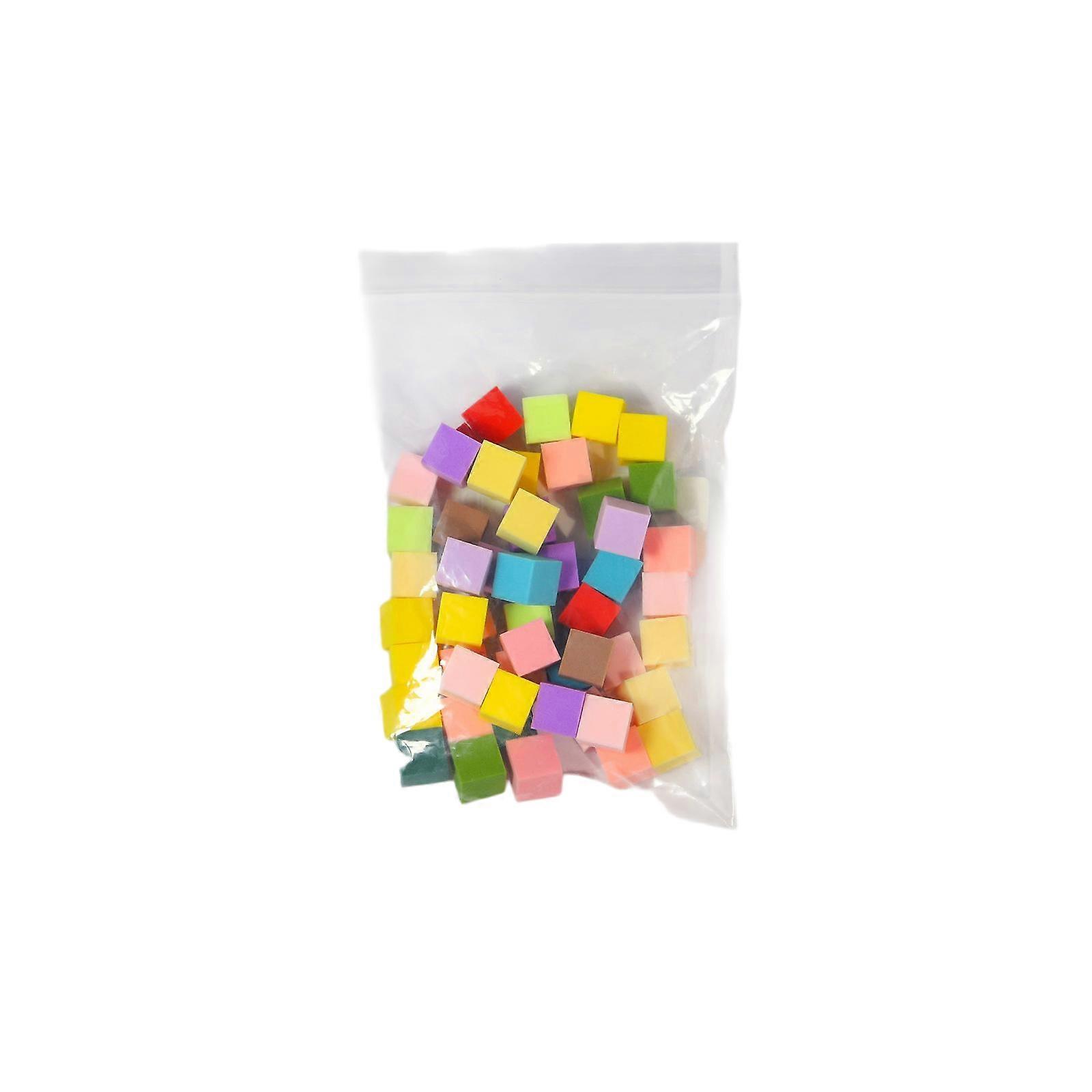 Nail art stamping sponges, a set of 50 pieces, create gradient nail art with various shapes