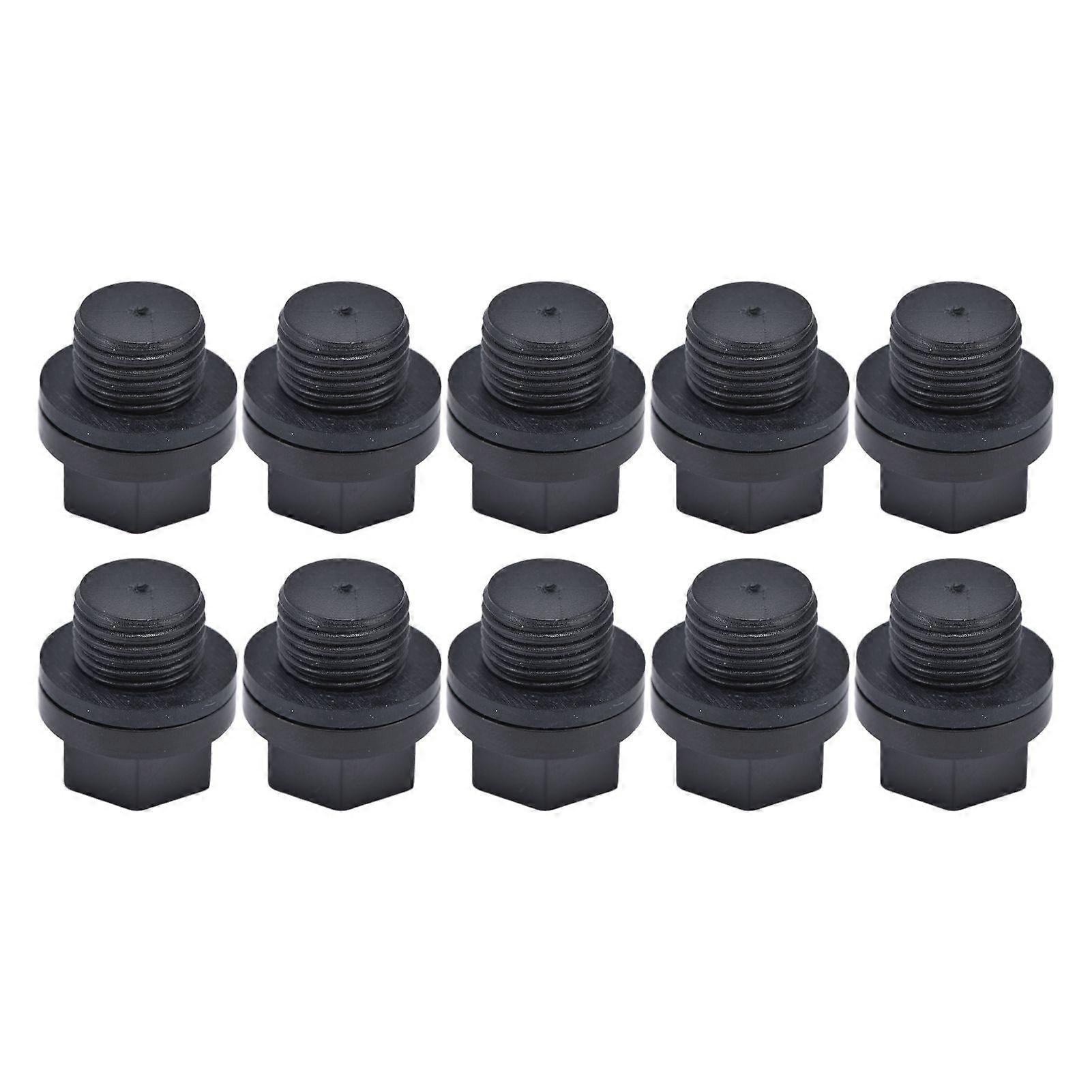 10PCS Drain Plug Fine Workmanship Simple Operation Rubber Material Small Volume 1/4in Swimming Pool Stopper