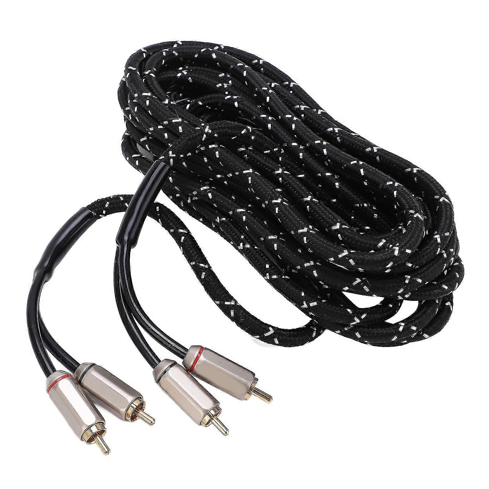 RCA-Kabel, Autoverstärker o Seilbahn Lautsprecher Draht Subwoofer Kabel Hohe Kapazität