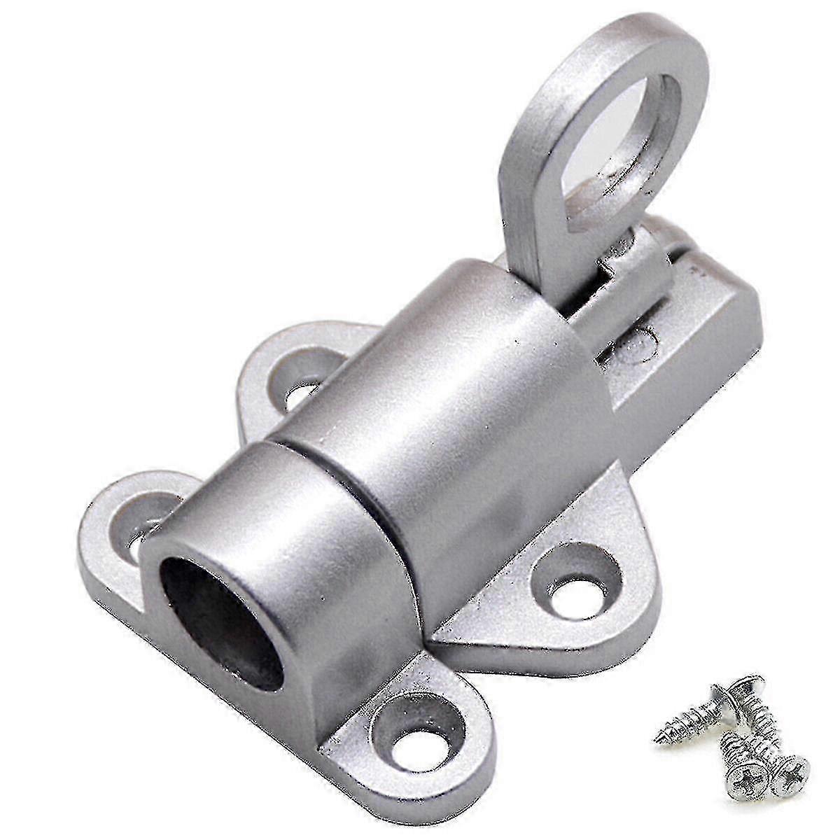 2024 Automatic Door Latch Sprung Loft Ceiling Hatch Lock Catch Tool Aluminium Alloy