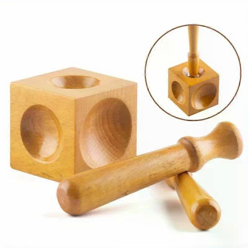 Jewelry Accessories Square Tool Bench Block Doming Punch Block Tool Jewelry Dapping Making Tool Jewelry Process Tool Set