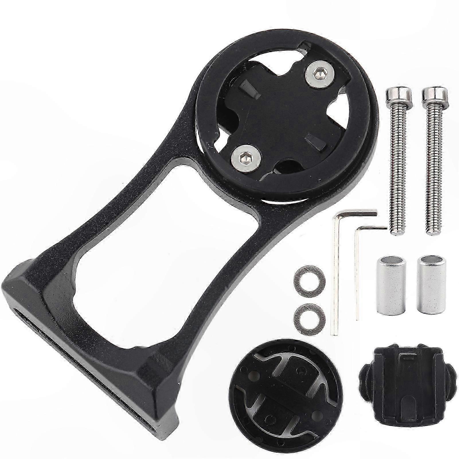 Bike Mount Adapter for Cycling Computer and Camera in Black