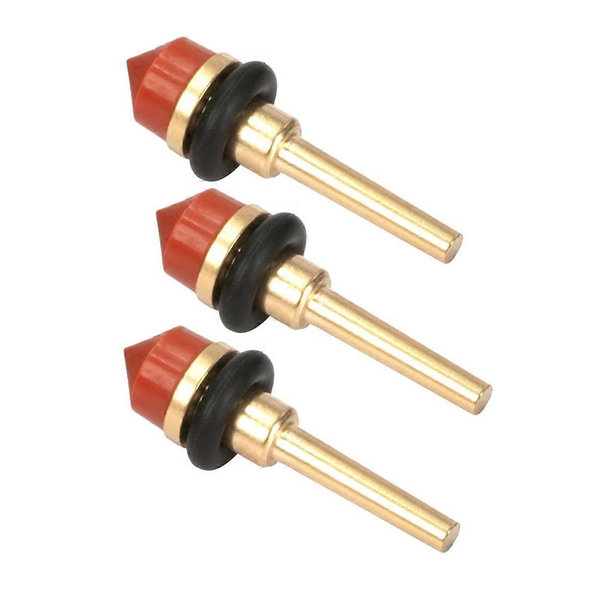 3pcs Coffee Machine Valve Pin Copper for Exhaust Valve Mold Seal and O-Ring