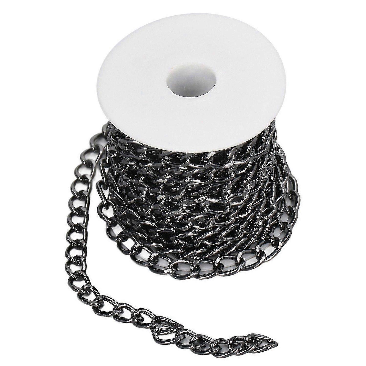 2025 Latest Model Aluminum Chain 5 Meters Black DIY Making Elegant Style