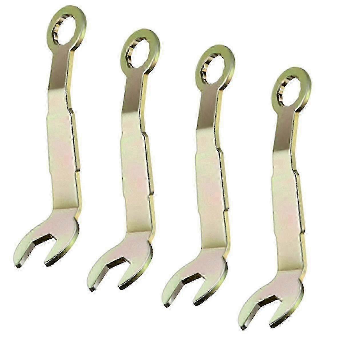 4Pcs Pivot Adjustment Wrench for Sliding Door Hanger, Adjustment Pocket Wrench for Closet Door, 3/8 Inch Open Wrench