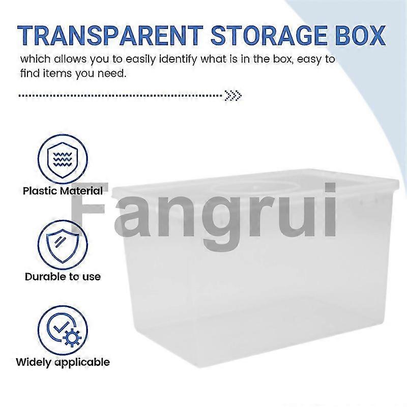 For Airtight Bread Storage Containers Bread Box Plastic Reusable Loaf Cake Clear Bread Dispenser Fre