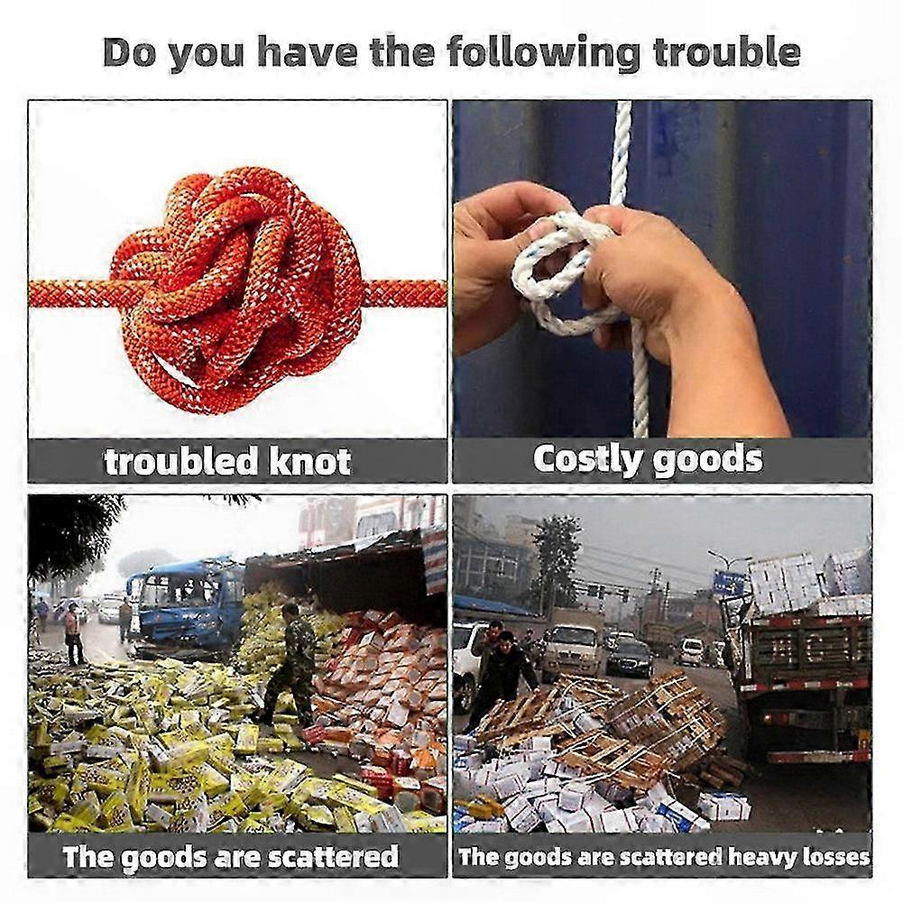 2 Pack Durable Nylon Loop Straps for Car, Motorcycle, Cargo, and Luggage Securement Universal Soft Tie-Downs