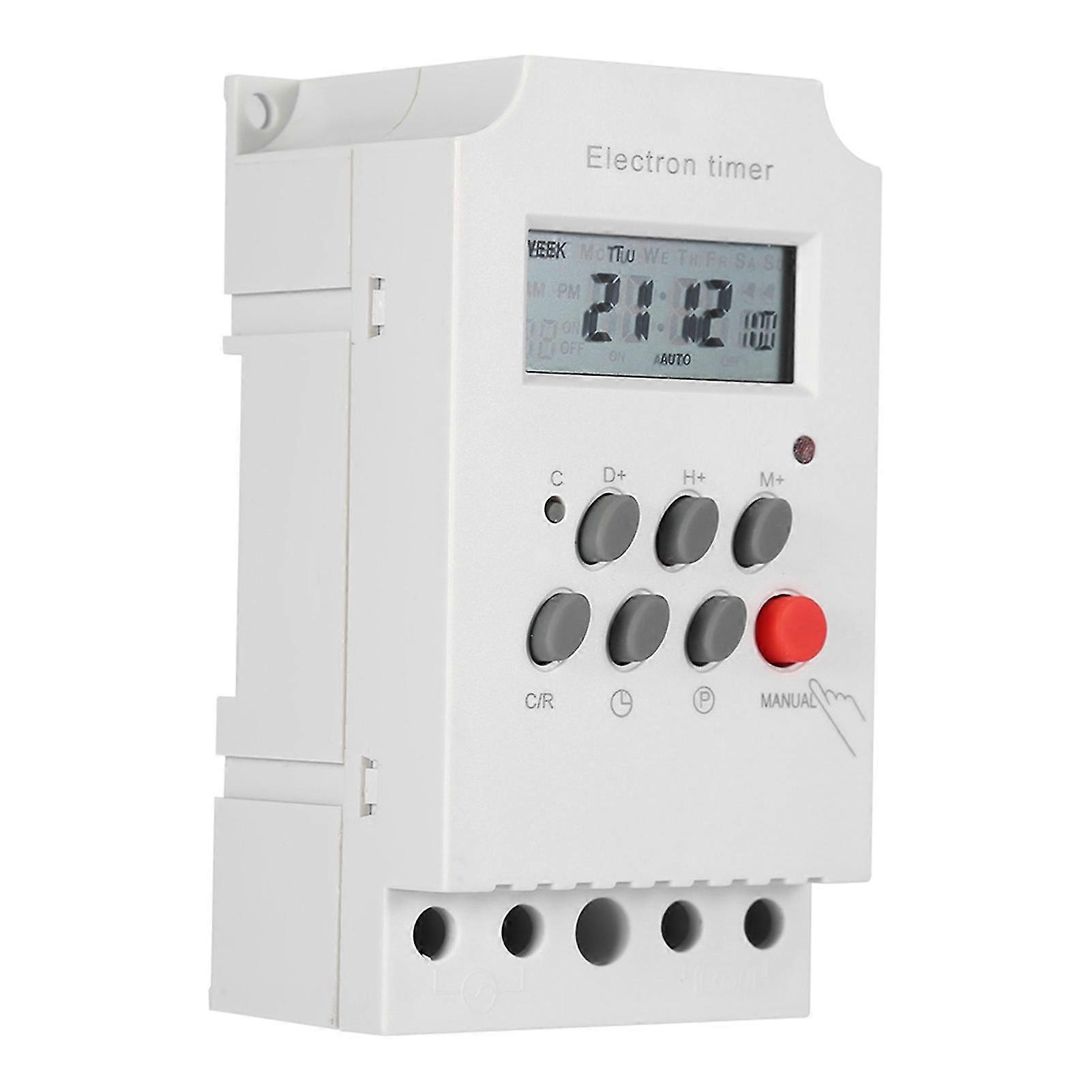 KG316T-II 30A Digital Timer Switch Programmable Electronic Time Control Switch (AC-DC 12V) 2025