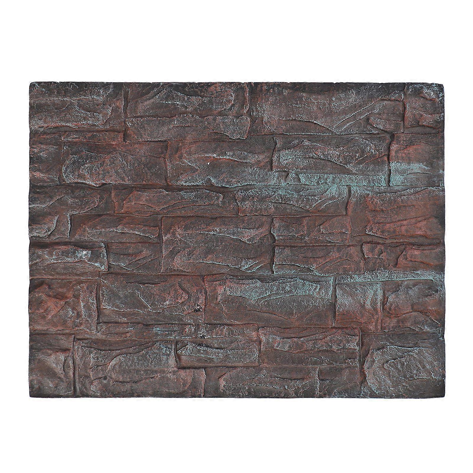 Aquarium Background Multipurpose 3D Effects Vivid Fine Crafted Fish Tank Background Wall for Aquarium Fish Tank Reptiles Tank 60x45x2cm / 23.6x17.7x0.