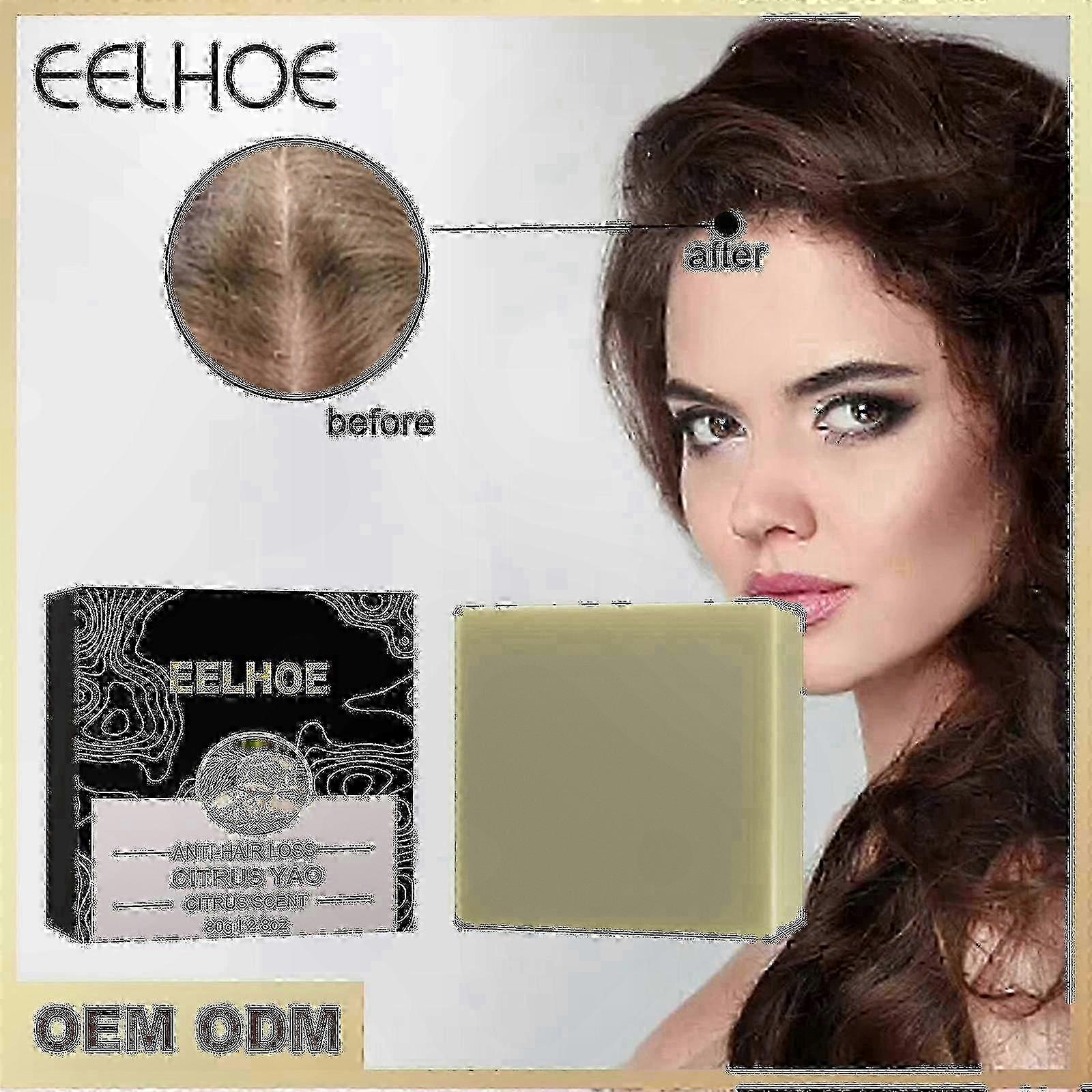 Shampoo Bar with Rice Extract for Strong and Healthy Hair
