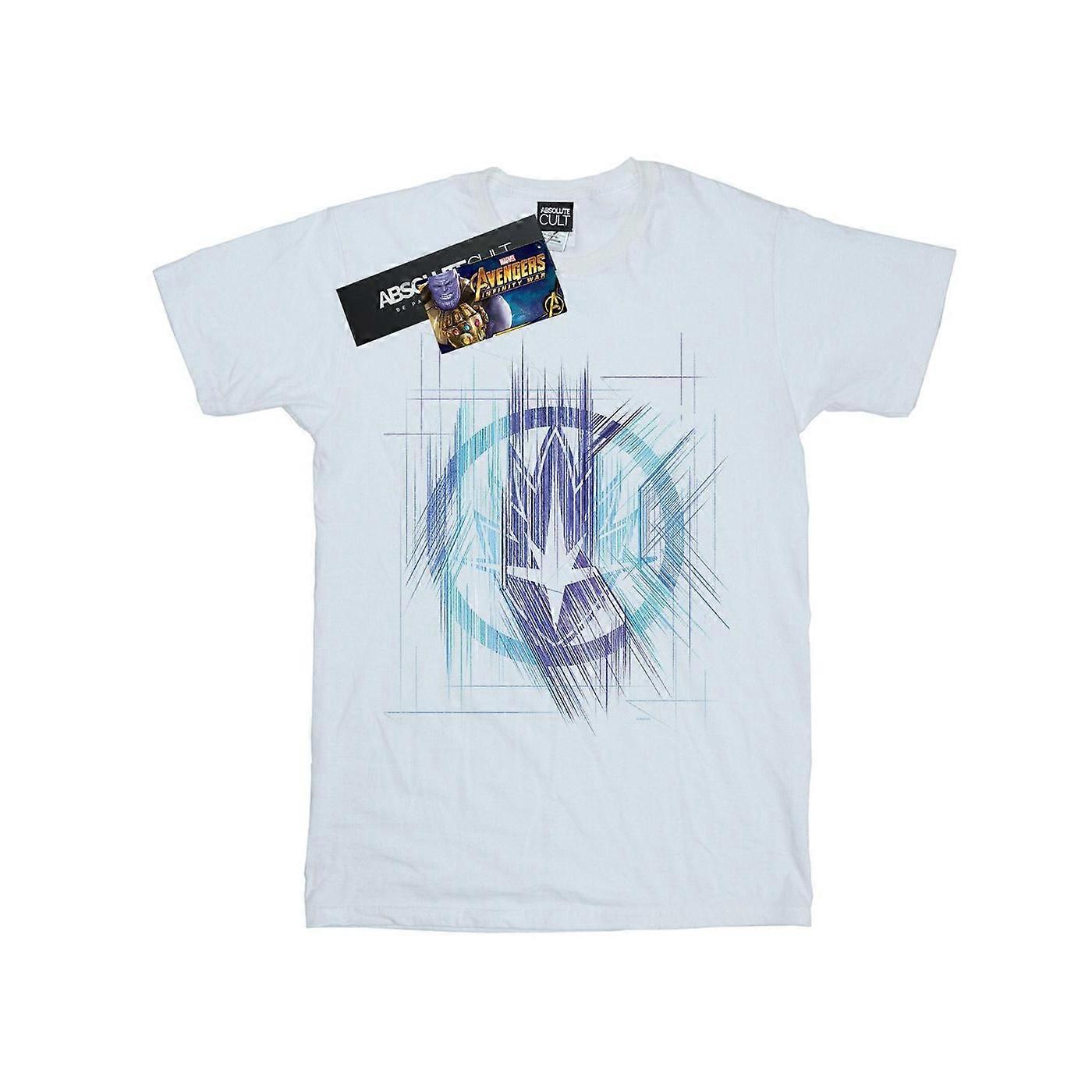 Marvel Bărbați Răzbunători Infinity War Guardian Lines Tricou