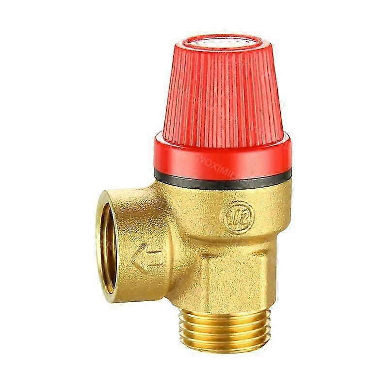 1/2" männliche Überdruckventile - Wasser/Öl/Gas (5 bar) Messing-Sicherheitsventil