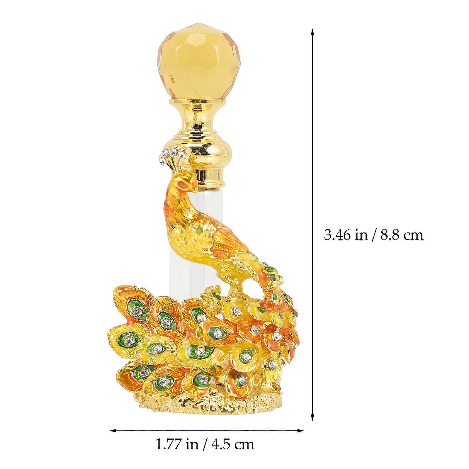 Perfume Bottle Vintage Refillable Perfume Bottle for Storage Use 4Pcs