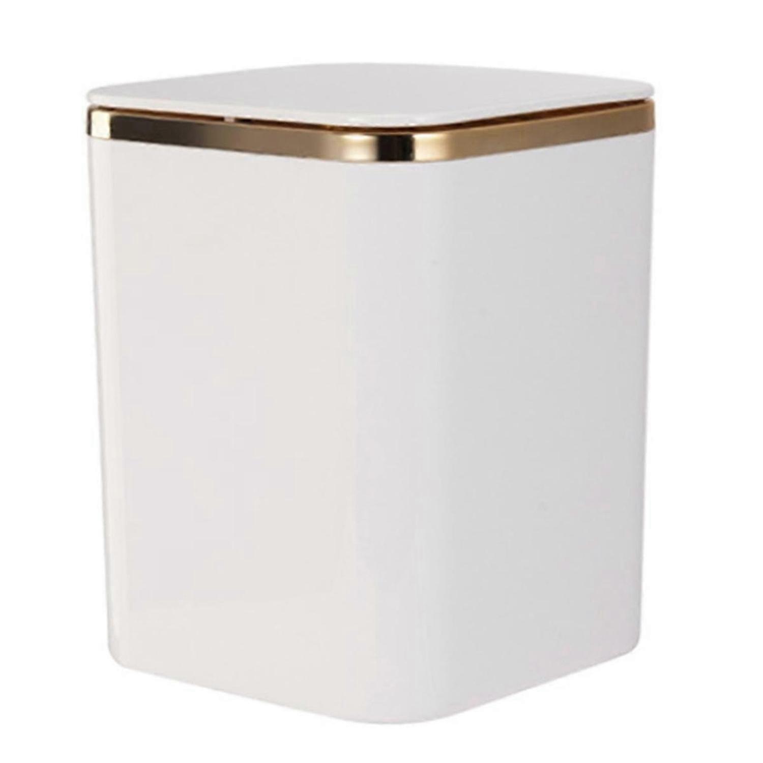 Mini Trash Can Desktop Trash Basket Household Desktop Plastic
