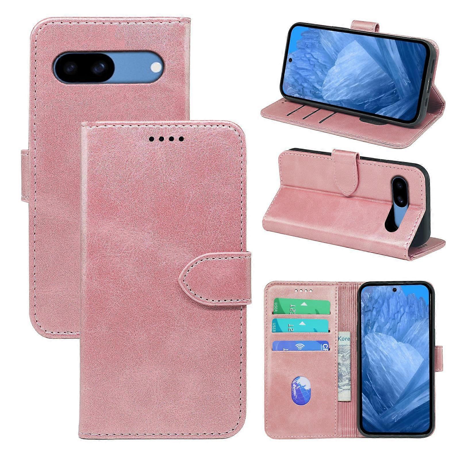Calfskin front buckle mobile phone case for Google Pixel 9/8/7/6/5/4/3 Pro