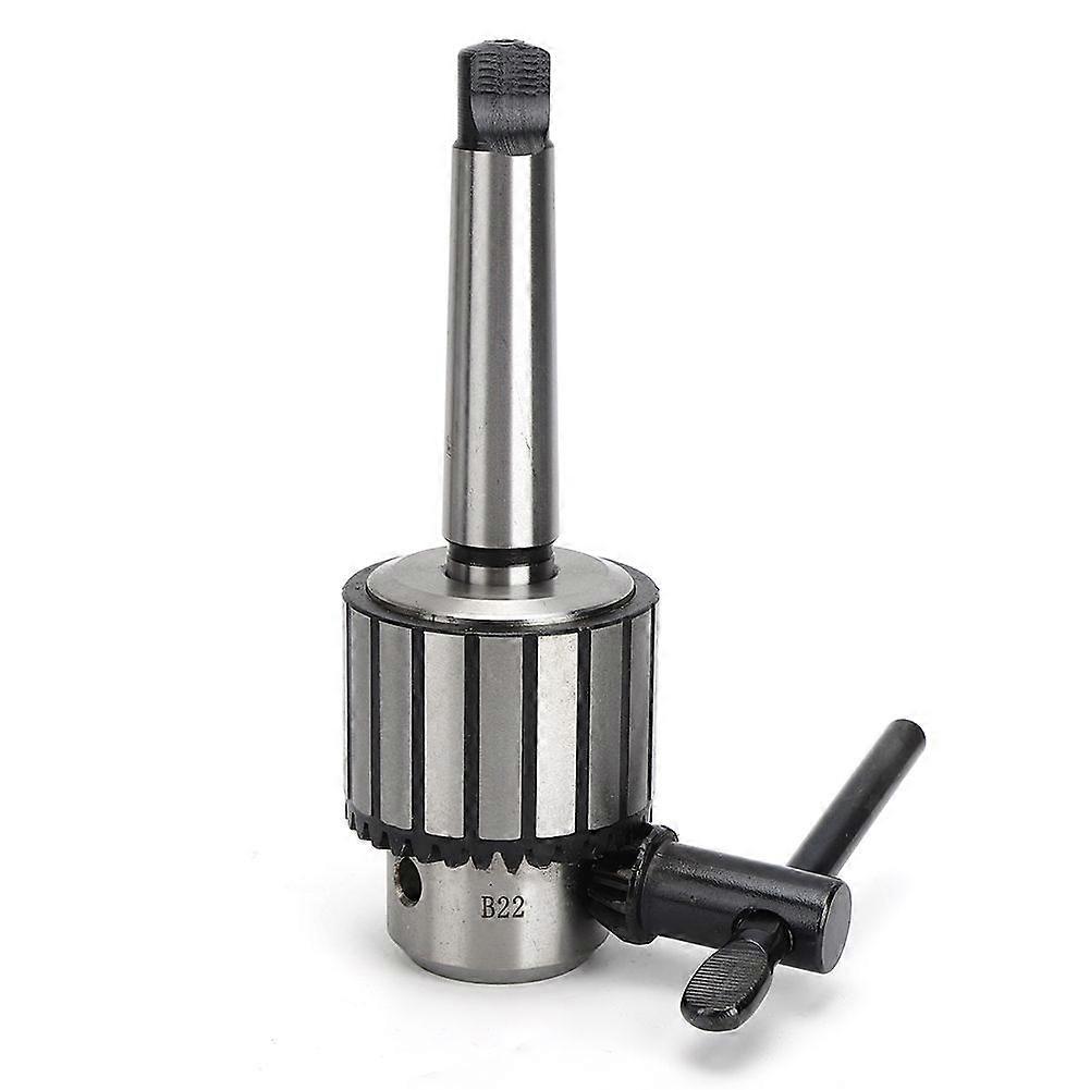 B22 Key Drill Chuck High Efficiency 5-20mm 40 Steel MTA3 B22 Handle Workholding Tool