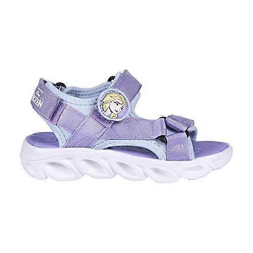 Girls Disney Frozen Summer Hiking Sandals Purple