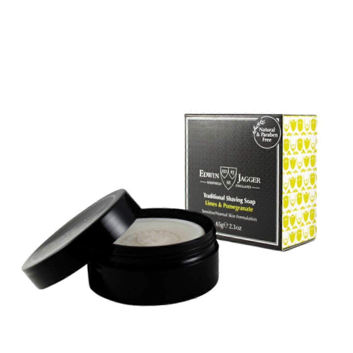 Perinteinen parranajosaippua - granaattiomena ja lime