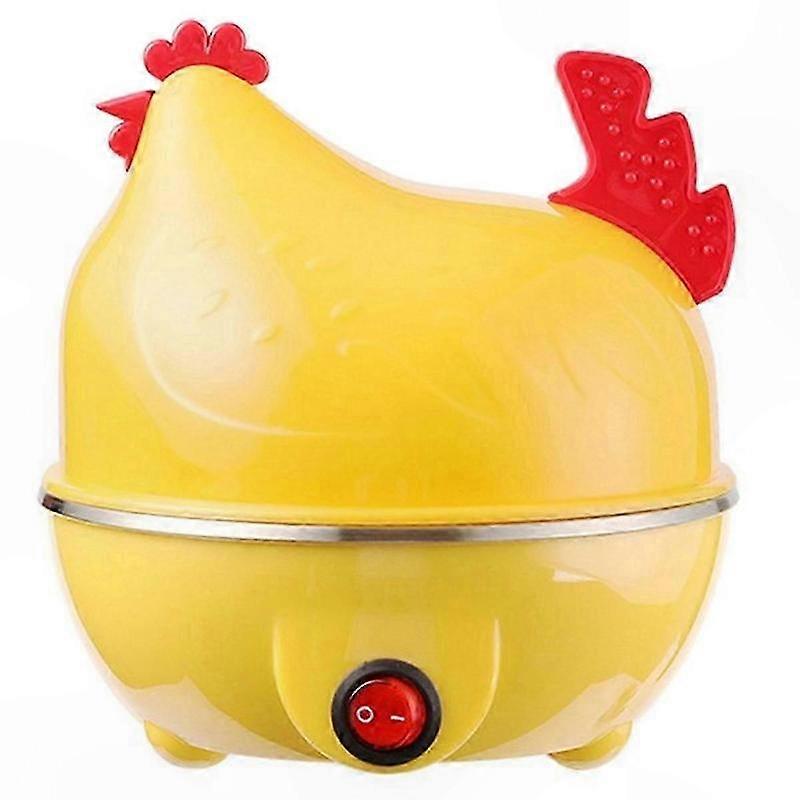 Electric Egg Cooker with Steaming Function, Auto Shut-Off Feature, EU Plug Included