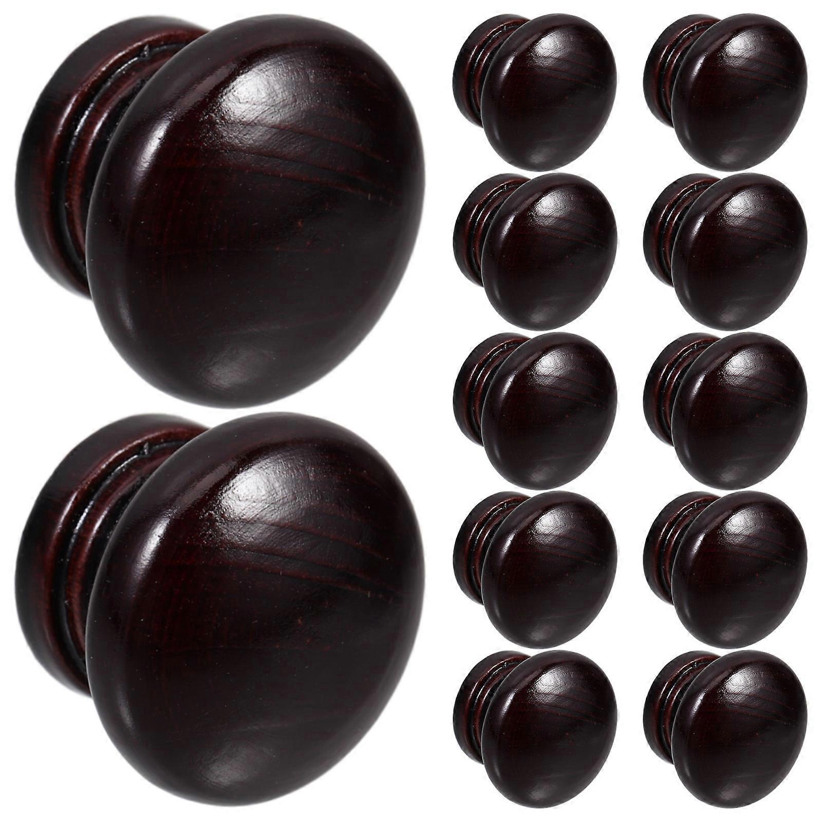 Wooden Knobs for Cabinets Unique Cabinet Knobs for Drawer Handles 36Pcs