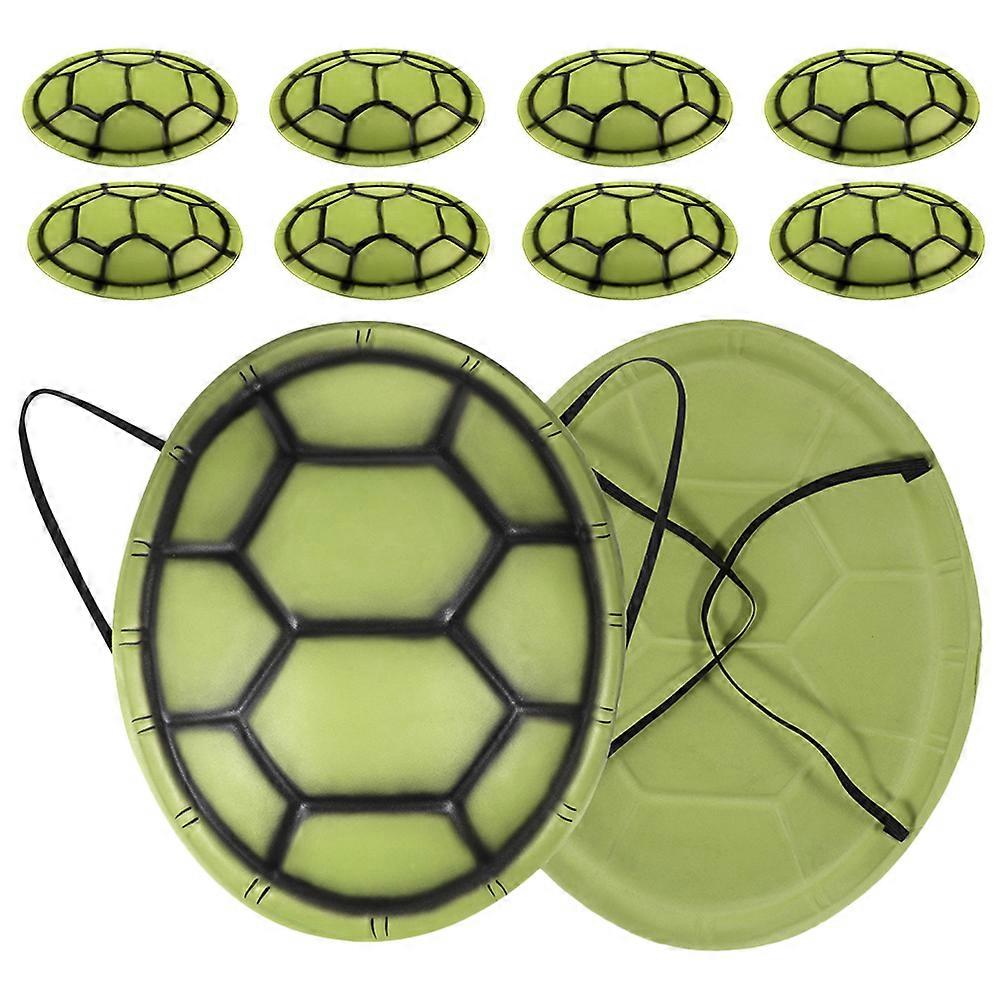 Party Cosplay Shell Turtle Costume Prop 20Pcs Realistic Green Dress-Up