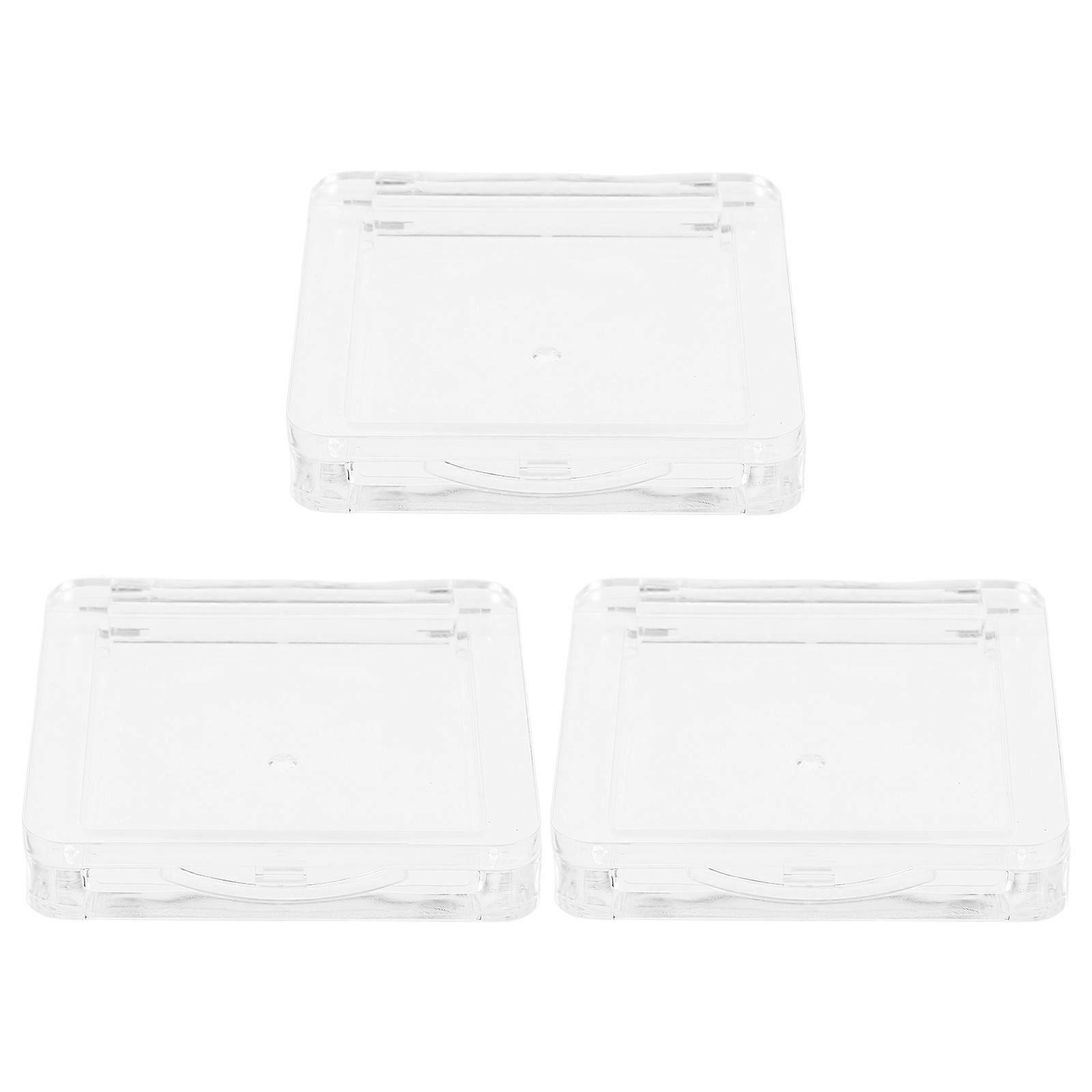 Transparent Cosmetic Highlighter Box for Makeup Storage with 6Pcs