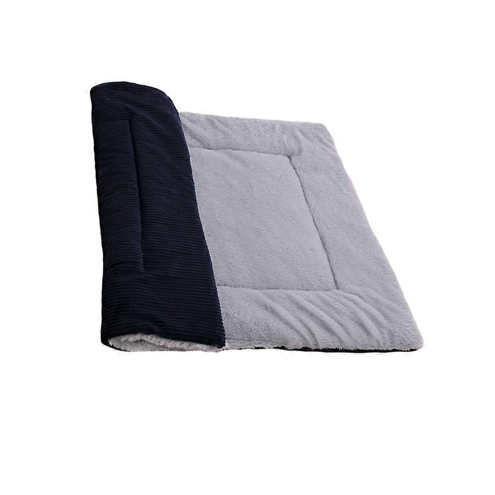 Warm Pads for Pet Cat Cushion Dark Grey Reversible Sleeping Pad