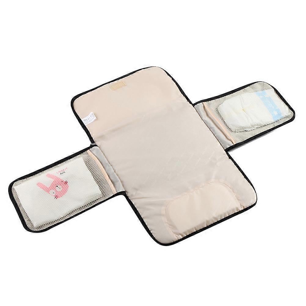 Baby Diaper Mat Waterproof for Changing 1Pcs Portable Foldable Pad Red